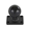 RAM Mounting Systems RAM Mount 1.5" x 2" Rectangle Base w/1.5" Ball [RAM-202U-152] MyGreenOutdoors