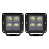 HEISE LED Lighting Systems Heise 3" 4 LED Cube Light - 2-Pack [HE-ICL2PK] MyGreenOutdoors