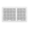 FUSION FUSION FM-65SW FM Series 6.5" 120 Flush Mount Square Marine Speakers - White Grill - 120W [010-02299-10] MyGreenOutdoors