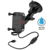 RAM Mounting Systems RAM Mount Tough-Charge Waterproof Wireless Charging Suction Cup Mount [RAM-B-166-UN12W] MyGreenOutdoors