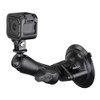 RAM Mounting Systems RAM Mount RAM Twist-Lock Suction Cup Mount w/Universal Action Camera Adapter [RAM-B-166-GOP1U] MyGreenOutdoors