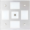 Sea-Dog Sea-Dog Square LED Mirror Light w/On/Off Dimmer - White Blue [401840-3] MyGreenOutdoors