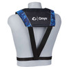 Onyx Outdoor Onyx A/M-24 Auto/Manual Adult Universal PFD - Blue/Black [132008-855-004-19] MyGreenOutdoors