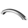 Whitecap 9" Stainless Steel Grab Handle with UV-Resistant Black Vinyl Inlay [S-7104]