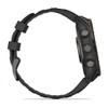 Garmin fenix 8 - 47mm AMOLED Sapphire, Carbon Gray DLC Titanium with Black/Pebble Gray Silicone Band