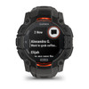 Garmin Instinct 3 - 50 mm, Solar Black with Charcoal Silicone Band