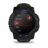 Garmin Instinct 3 - 50 mm, AMOLED (Black with Black/Bolt Blue Silicone Band)