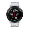 Garmin Forerunner 265 - Whitestone with Tidal Blue Band
