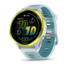 Garmin Forerunner 570 - 47mm - Amp Yellow Aluminum with Whitestone/Turquoise Band