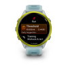 Garmin Forerunner 570 - 47mm - Amp Yellow Aluminum with Whitestone/Turquoise Band