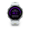 Garmin Forerunner 970 - Titanium with Whitestone/Amp Yellow Band