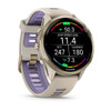 Garmin Forerunner 970 - Soft Gold Titanium with French Gray/Indigo Band