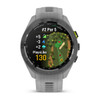 Garmin Approach S70 42mm White Ceramic Bezel with Dust Rose Silicone Band