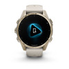 Garmin fēnix® 8 – 43 mm, AMOLED Sapphire Soft Gold Fog Gray
