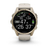 Garmin fēnix® 8 – 43 mm, AMOLED Sapphire Soft Gold Fog Gray