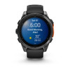 Garmin fēnix® 8 – 47 mm, AMOLED, Slate Gray with Black Silicone Band