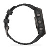 Garmin fēnix® 8 – 47 mm, AMOLED, Sapphire, Carbon Gray DLC Titanium with Black/Pebble Gray Silicone Band