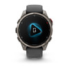 Garmin fēnix® 8 Pro – 47 mm, AMOLED Sapphire Titanium Graphite Black