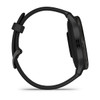 Venu® 3, Slate Stainless Steel Bezel with Black Case and Silicone Band