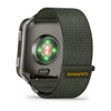 Venu® X1, Moss with Titanium Caseback and Moss ComfortFit Nylon Band