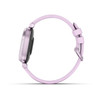 Lily® 2, Metallic Lilac with Lilac Silicone Band