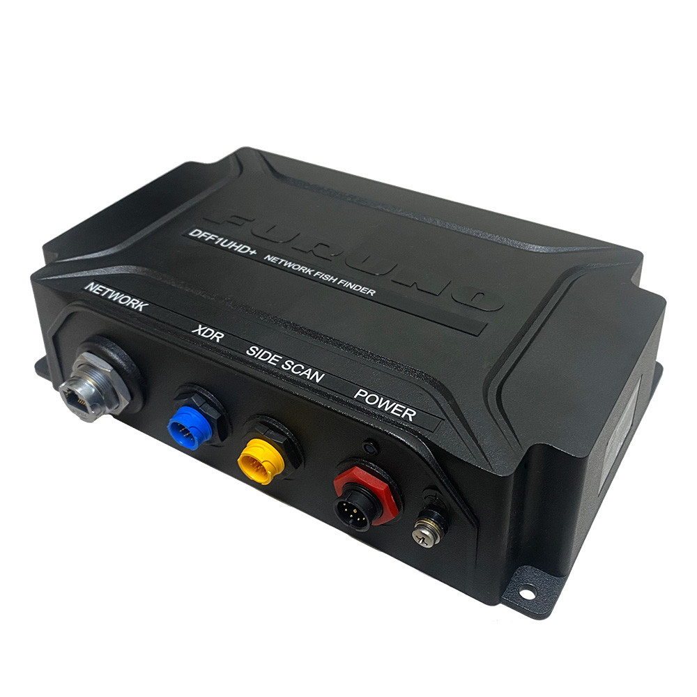 black box fish finder Furuno DFF1UHD+ TruEcho CHIRP Fishfinder w/Side-Scan Black Box Sounder  [DFF1UHD+]