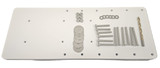 Rhodan White Aluminum Mounting Plate
