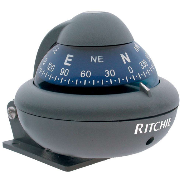 Ritchie Compass, Bracket Mount, 2" Dial, Grey X-10-M MyGreenOutdoors