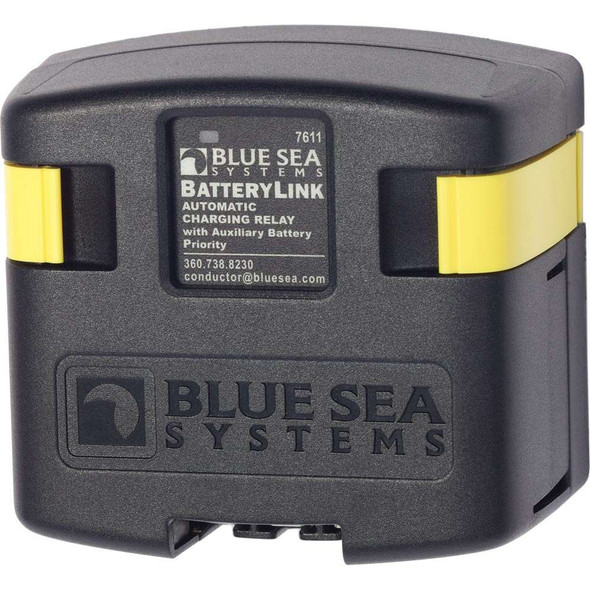 Blue Sea Systems Blue Sea 7611 DC BatteryLink Automatic Charging Relay - 120 Amp w/Auxiliary Battery Charging [7611] 7611 MyGreenOutdoors