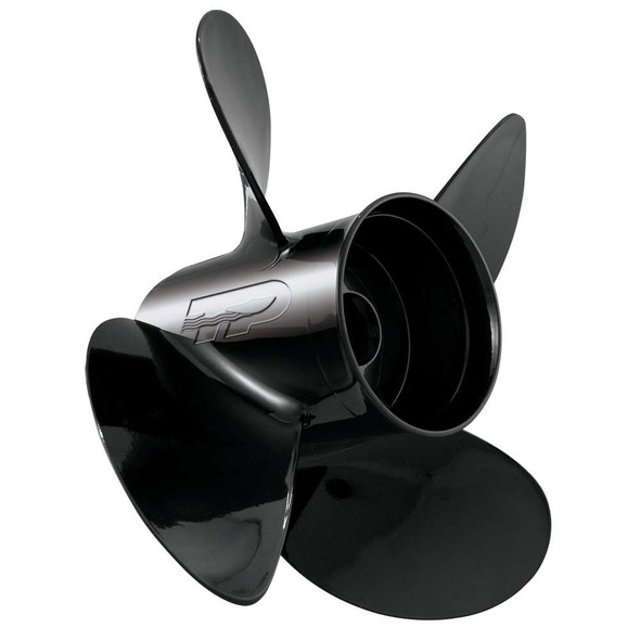 Turning Point Propellers Turning Point LE1/LE2-1317-4 Hustler Aluminum - Right-Hand Propeller - 13.25 X 17 - 4-Blade [21431730] 21431730 MyGreenOutdoors