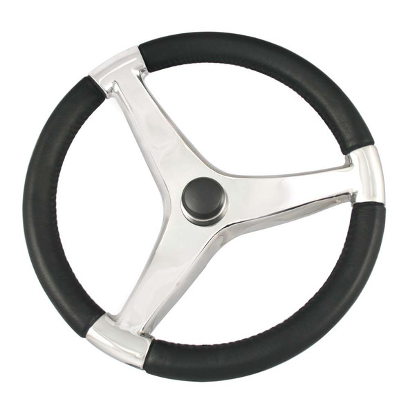 Schmitt Marine Ongaro Evo Pro 316 Cast Stainless Steel Steering Wheel - 13.5"Diameter [7241321FG] 7241321FG MyGreenOutdoors