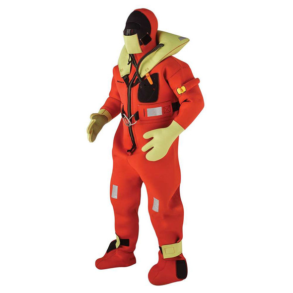Kent Sporting Goods Kent Commerical Immersion Suit - USCG Only Version - Orange - Small [154000-200-020-13] 154000-200-020-13 MyGreenOutdoors