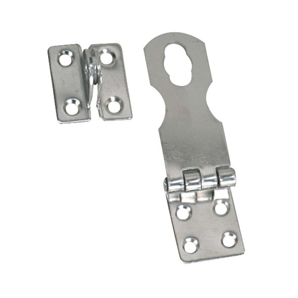 Whitecap Whitecap Swivel Safety Hasp - CP/Brass - 1" x 3" [S-579C] S-579C MyGreenOutdoors