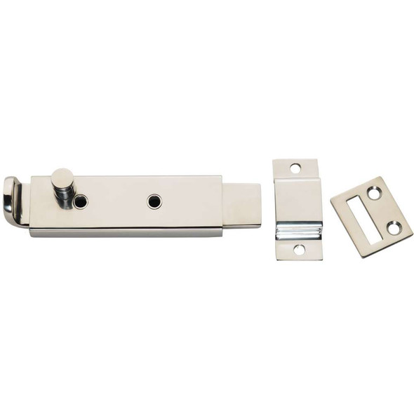 Whitecap Whitecap Spring Loaded Slide Bolt/Latch - 316 Stainless Steel - 5-5/16" [S-588C] S-588C MyGreenOutdoors