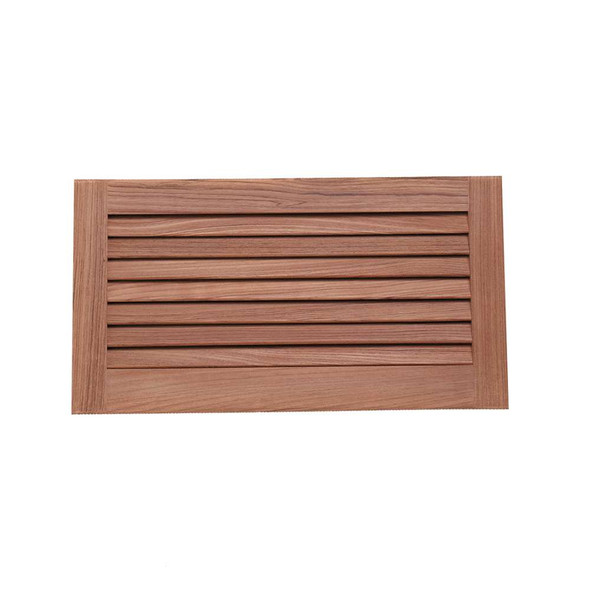 Whitecap Whitecap Teak Louvered Insert - 9-3/8" x 18" x 3/4" [60716] 60716 MyGreenOutdoors