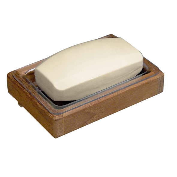 Whitecap Whitecap Teak Soap Dish [62314] 62314 MyGreenOutdoors