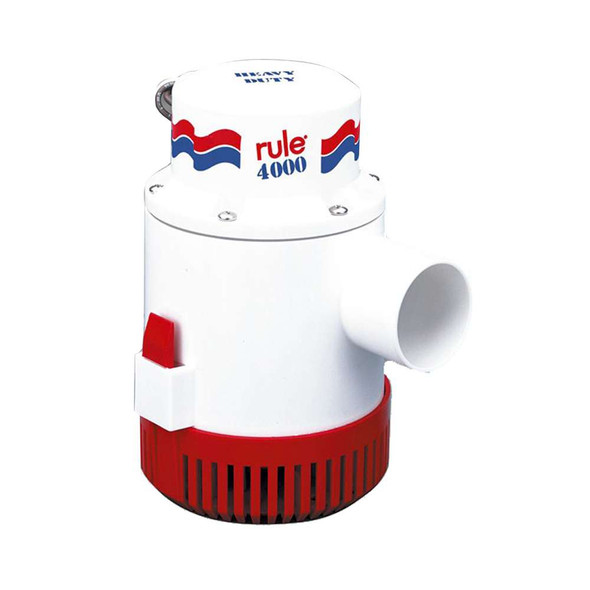 Rule Rule 4000 Non-Automatic Bilge Pump - 24V [56D-24] 56D-24 MyGreenOutdoors