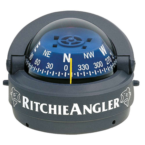 Ritchie Ritchie RA-93 RitchieAngler Compass - Surface Mount - Gray RA-93 MyGreenOutdoors