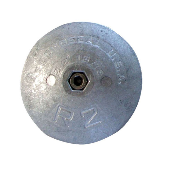 Tecnoseal Tecnoseal R2 Rudder Anode - Zinc - 2-13/16" Diameter [R2] R2 MyGreenOutdoors