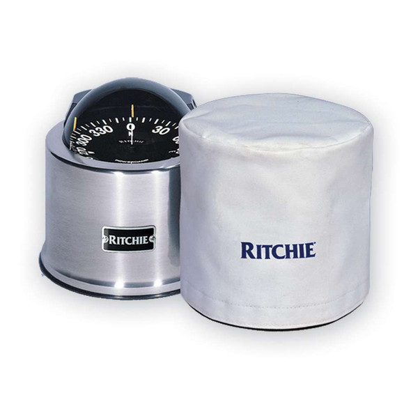 Ritchie Ritchie GM-5-C GlobeMaster 5" Binnacle Cover - White GM-5-C MyGreenOutdoors