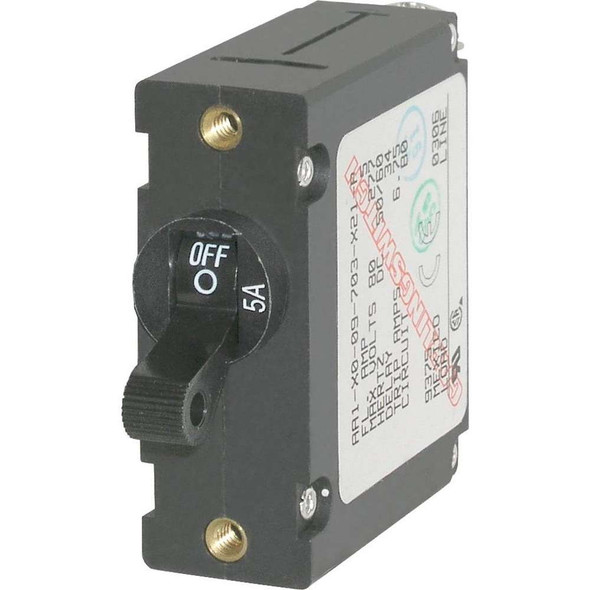 Blue Sea Systems Breaker, A, 1 Pole Red-Toggle AC/DC 30A 7221 MyGreenOutdoors