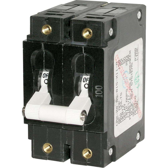 Blue Sea Systems Blue Sea 7258 C-Series Double Pole Circuit Breaker - 100A 7258 MyGreenOutdoors