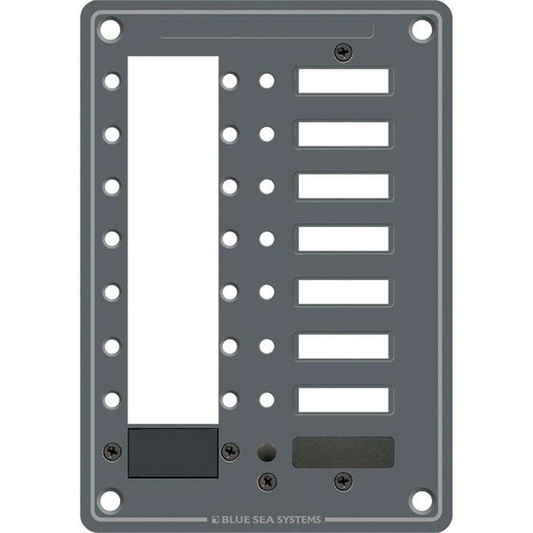 Blue Sea Systems Blue Sea 8087 8 Position DC C-Series Panel - Blank 8087 MyGreenOutdoors