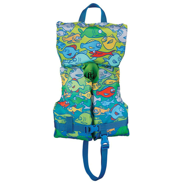 Full Throttle Full Throttle Character Vest - Infant/Child Less Than 50lbs - Fish [104200-500-000-15] 104200-500-000-15 MyGreenOutdoors