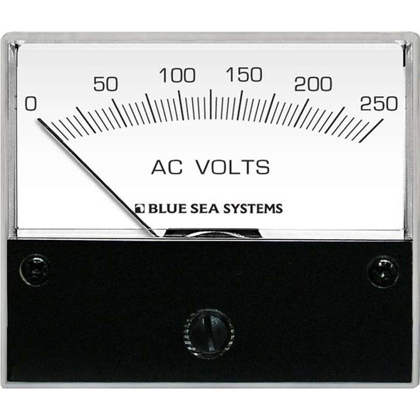Blue Sea Systems Blue Sea 9354 AC Analog Voltmeter 0-250 Volts AC 9354 MyGreenOutdoors