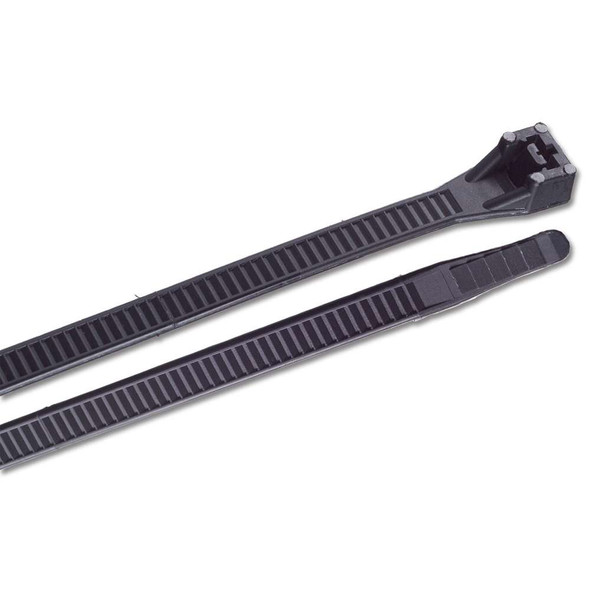 Ancor Ancor 15" UV Black Heavy Duty Cable Zip Ties - 100 Pack [199260] 199260 MyGreenOutdoors