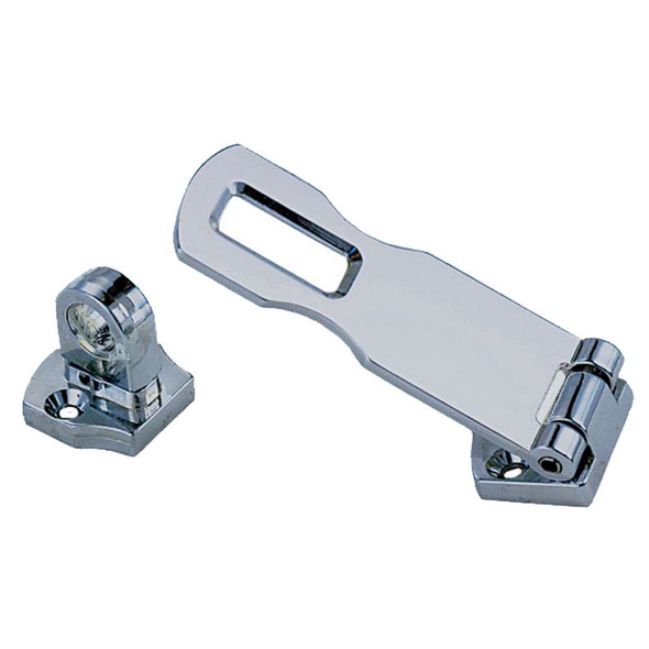 Perko Perko Swivel Eye Hasp - 3" - Chrome Plated Zinc [1194DP0CHR] 1194DP0CHR MyGreenOutdoors