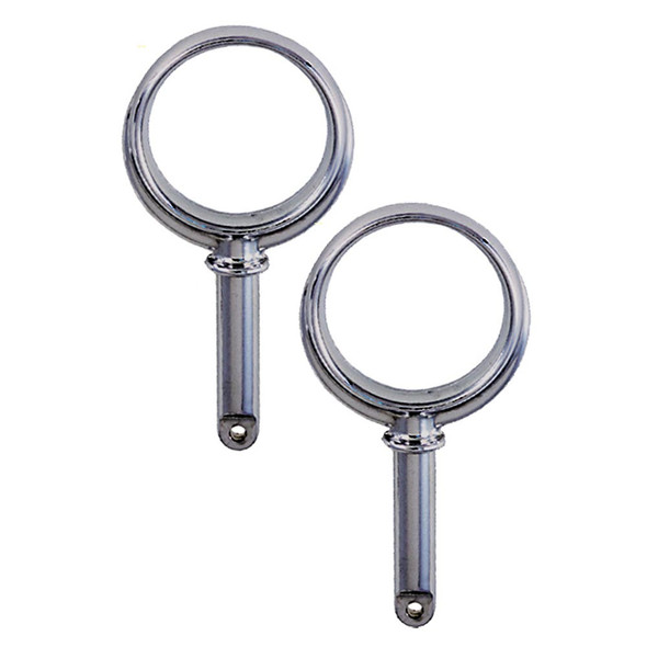Perko Perko Round Type Rowlock Horns - Plain Zinc [1267DP0ZNC] 1267DP0ZNC MyGreenOutdoors