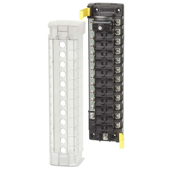 Blue Sea Systems Blue Sea 5054 ST CLB Circuit Breaker Block - 12 Position w/Negative Bus [5054] 5054 MyGreenOutdoors