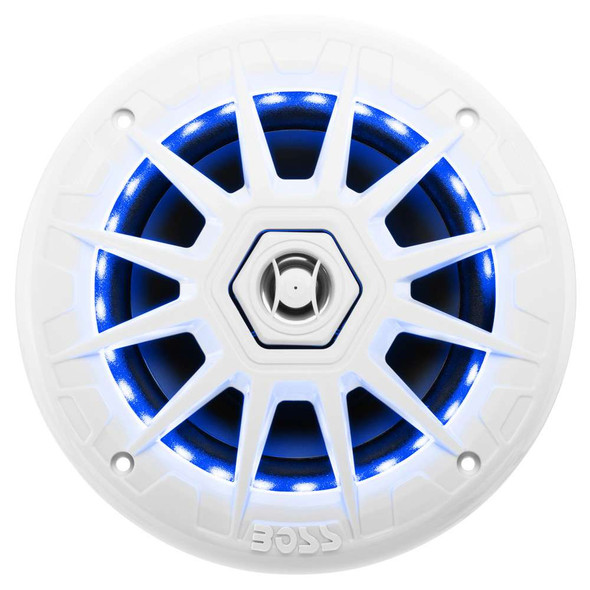 Boss Audio Boss Audio MRGB65 Coaxial Marine Speaker w/RGB LED Lights - 6.5" [MRGB65] MRGB65 MyGreenOutdoors